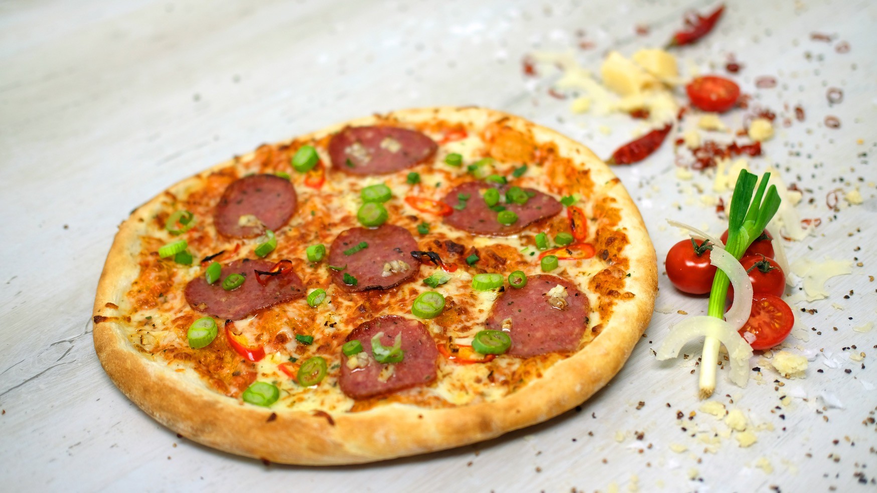 Pizza Salami Piccante