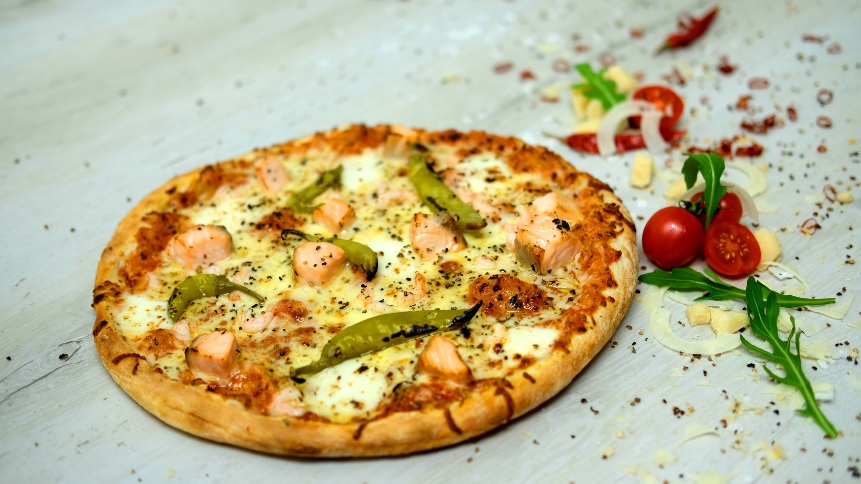 Pizza Salmone